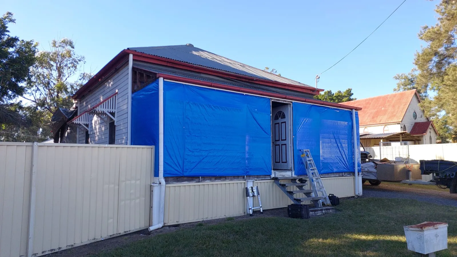 Removal job preparation on-site
