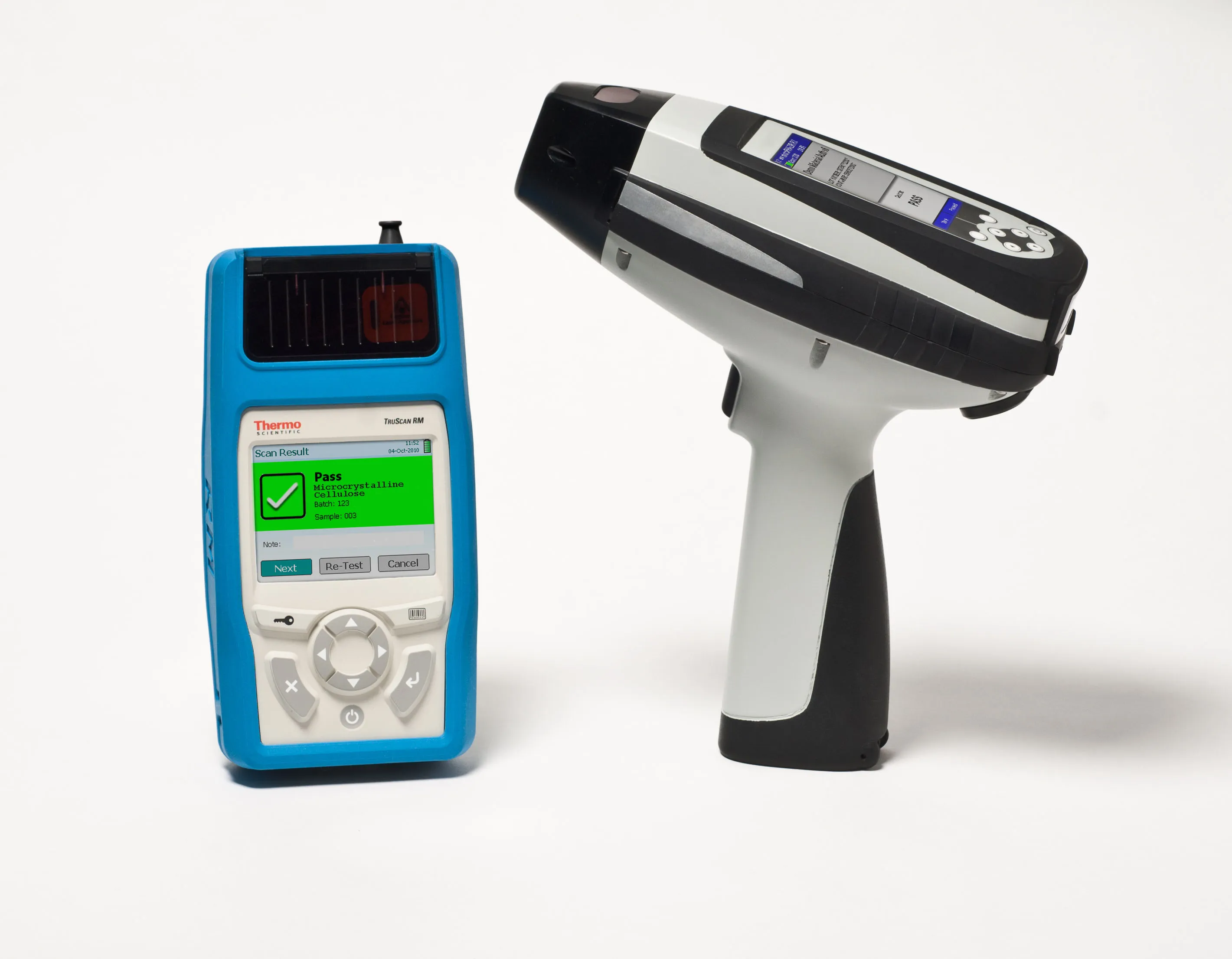 Handheld XRF point-and-shoot asbestos analysers used by Asbestos Watch